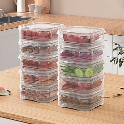 Холодильник Контейнеры для хранения продуктов питания Кухонные герметичные контейнеры для продуктов питания Контейнеры для хранения продуктов Контейнеры для хранения свежих продуктов Кухонный органайзер