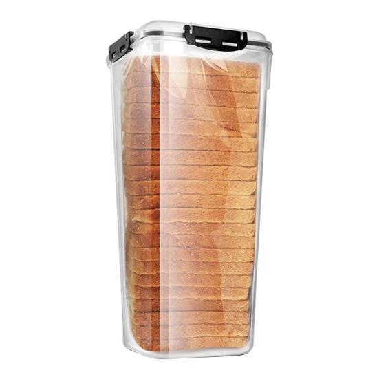 Контейнер для хранения хлеба Yousheng, герметичная коробка, пищевой, без BPA, большая емкость, чехол для хранения нарезанного тоста, сэндвич-хлеба с пылезащитной крышкой