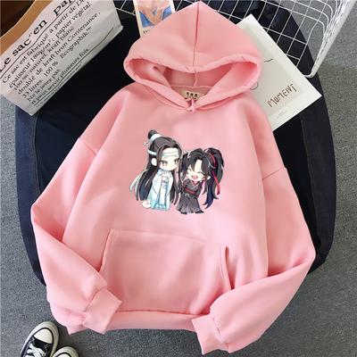 Аниме Mo Dao Zu Shi Hoodie Winter Clothe Women Oversize Sweatshirt Kawaii Clothing