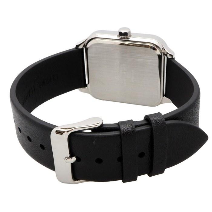 Casio Standard Moon Phase Analog Men's Watch MTP-M305L-1A2V Black Leather Band Black
