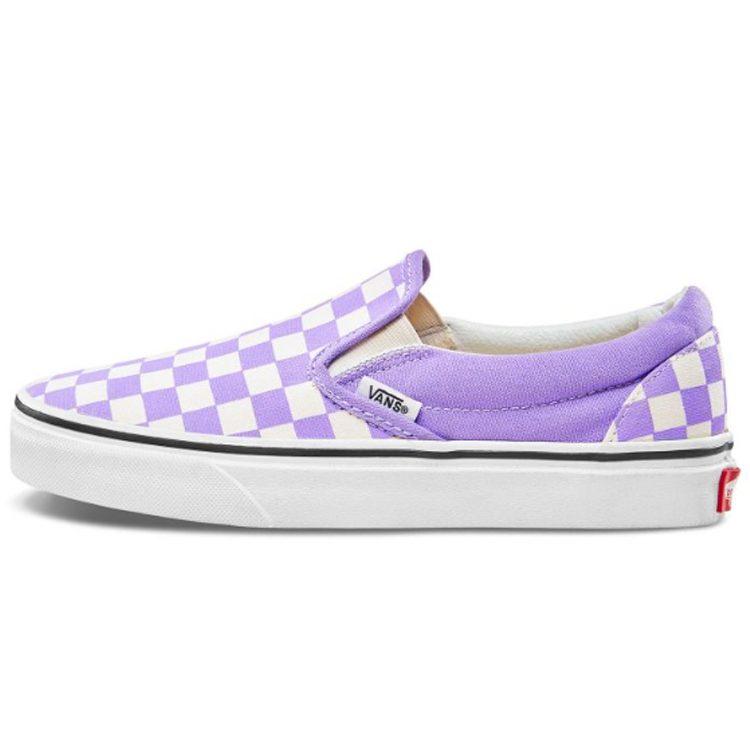 Vans Классические слипоны 'Checkerboard Violet Tulip' Женские VN0A38F7VLX