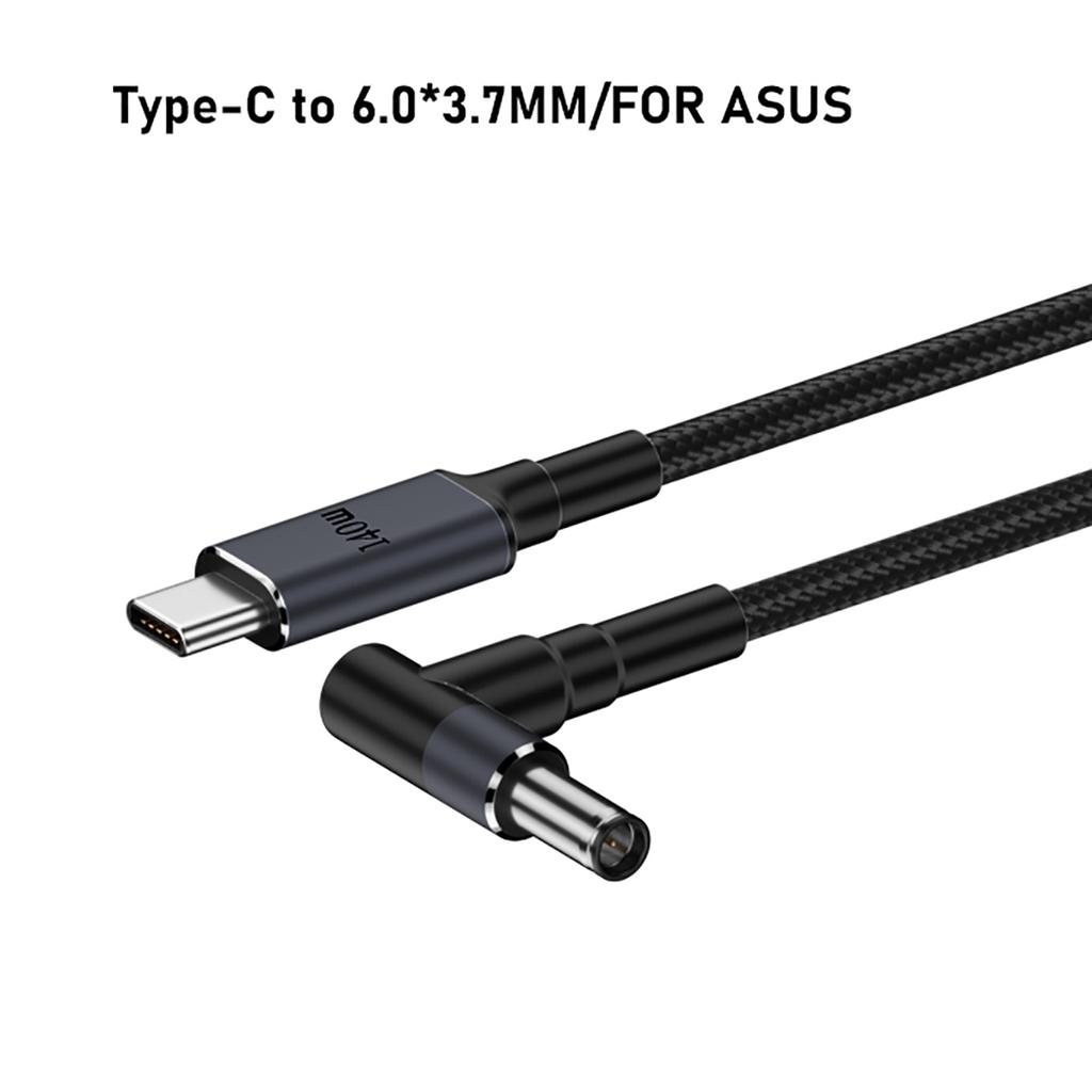 140 Вт PD USB Type C штекер постоянного тока 5,5x2,5 мм/5,5x2,1 мм/4,5x3,0 мм/6,0x3,7 мм/7,4x5,0 мм кабель для зарядки ноутбука