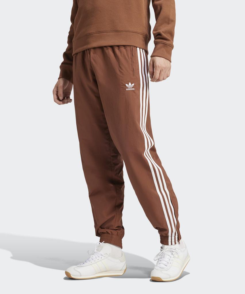 adidas Тканые спортивные штаны 'Firebird' - Коричневый / Iz2419