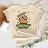 Capibara Capybara women 80s korean clothes Pop Culture Psychedelic Breathable t shirt Comfortable Classic women aesthetic