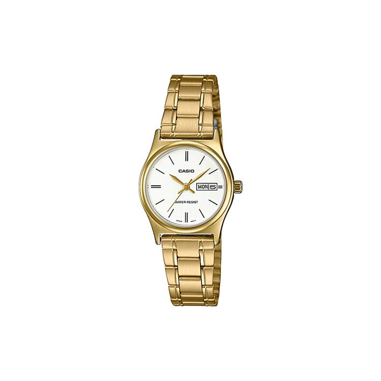 Casio Женские часы стандартной серии Белые LTP-V006G-7B LTP-V006G-7B
