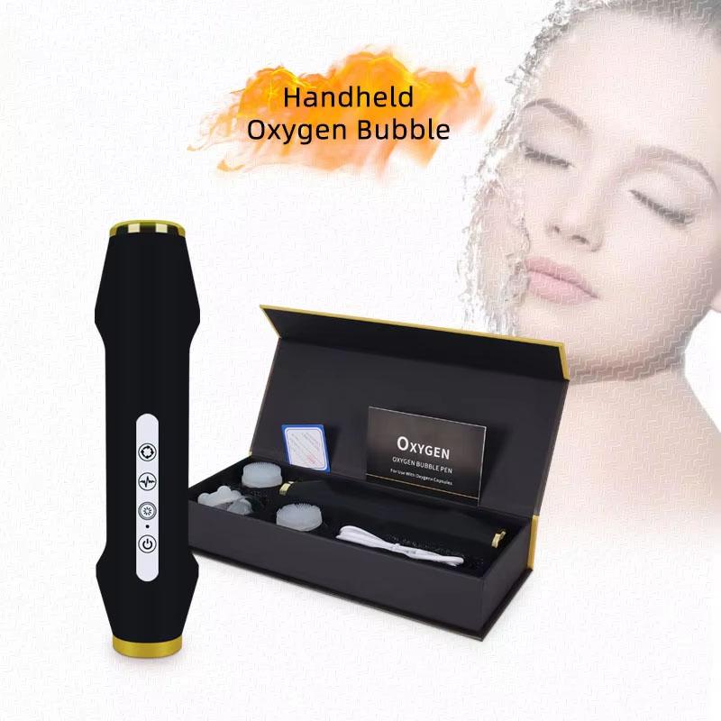 2025Обновление кислородной пузырьковой ручки CO2 кислородный портативный аппарат для ухода за кожей лица, CO2 гель для ухода за кожей лица, СПА для лицаOxygen Beauty