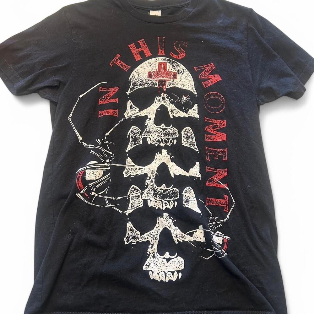 Редкий! Хлопковая футболка группы In This Moment Унисекс Концертная От S до 5XL El182