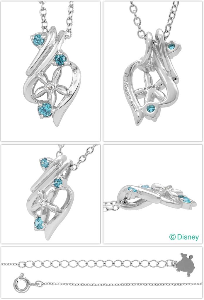 Ограниченная серия из 300 предметов, специальные характеристики, ожерелье «Русалочка Ариэль», ракушка, морской бриллиант, подарок для взрослых и женщин [Disney]