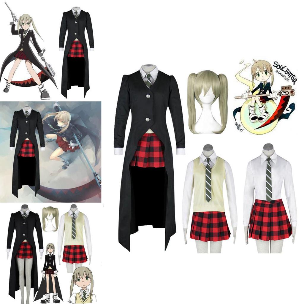 Модный костюм Маки из Soul Eater с идеальными швами и прочной тканью