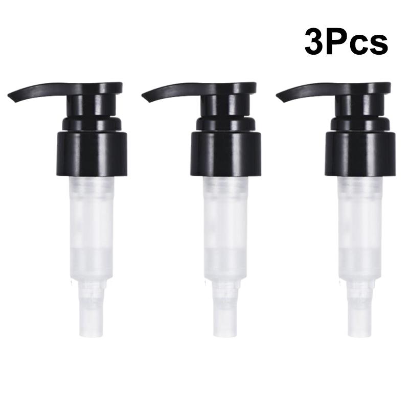 1/3/6/10pc Soap Pump Liquid Dispenser Head Round Push Type With 28Thread Bath Bottle Press Nozzle Lotion Tube For Bath Accessory