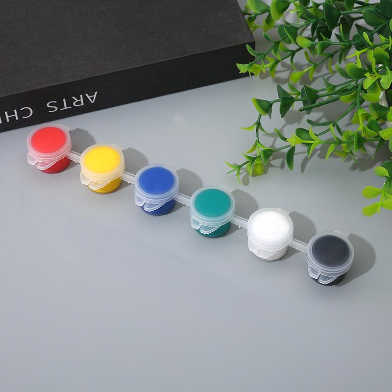 Kids' DIY Acrylic Paint Set with Easel Frame