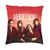 Дамиано Давид Maneskin Роскошная наволочка Украшение для спальни Поп-подушки для дивана Офиса Уличная подушка