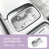 Car Integrated Center Console Silicone Protective Pad For 2026 Xpeng MONA L03 Wireless Charging & Cup Holder Full-Surround Cover