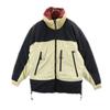 Reversible Down Jacket S Ivory_Black/Red Logo Embroidery Men's Used