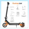 Детский электросамокат K6 150 Вт 2,6 Ач 6,5'' Сплошные шины Bluetooth-динамик Светодиодные огни Складной и регулируемый по высоте Макс. скорость 16 км/ч Дальность 7-9 км для детей