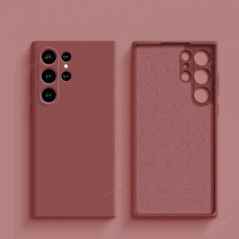 Для S25 Ultra Plus чехол роскошный жидкий силиконовый мягкий TPU чехол для Samsung Galaxy S25 S24 S 25 Ultra Plus S25Ultra чехлы для телефонов принципиально