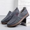 Мужская тканевая обувь «старый пекин», весна-осень, дышащая обувь с мягкой подошвой для папы среднего и пожилого возраста, нескользящая повседневная парусиновая обувь