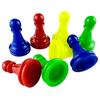 Pawn/ Chess Plastic Game Pieces 20Pcs 25mm for Board Game/card Game and Other Games Accessories 4 Colors