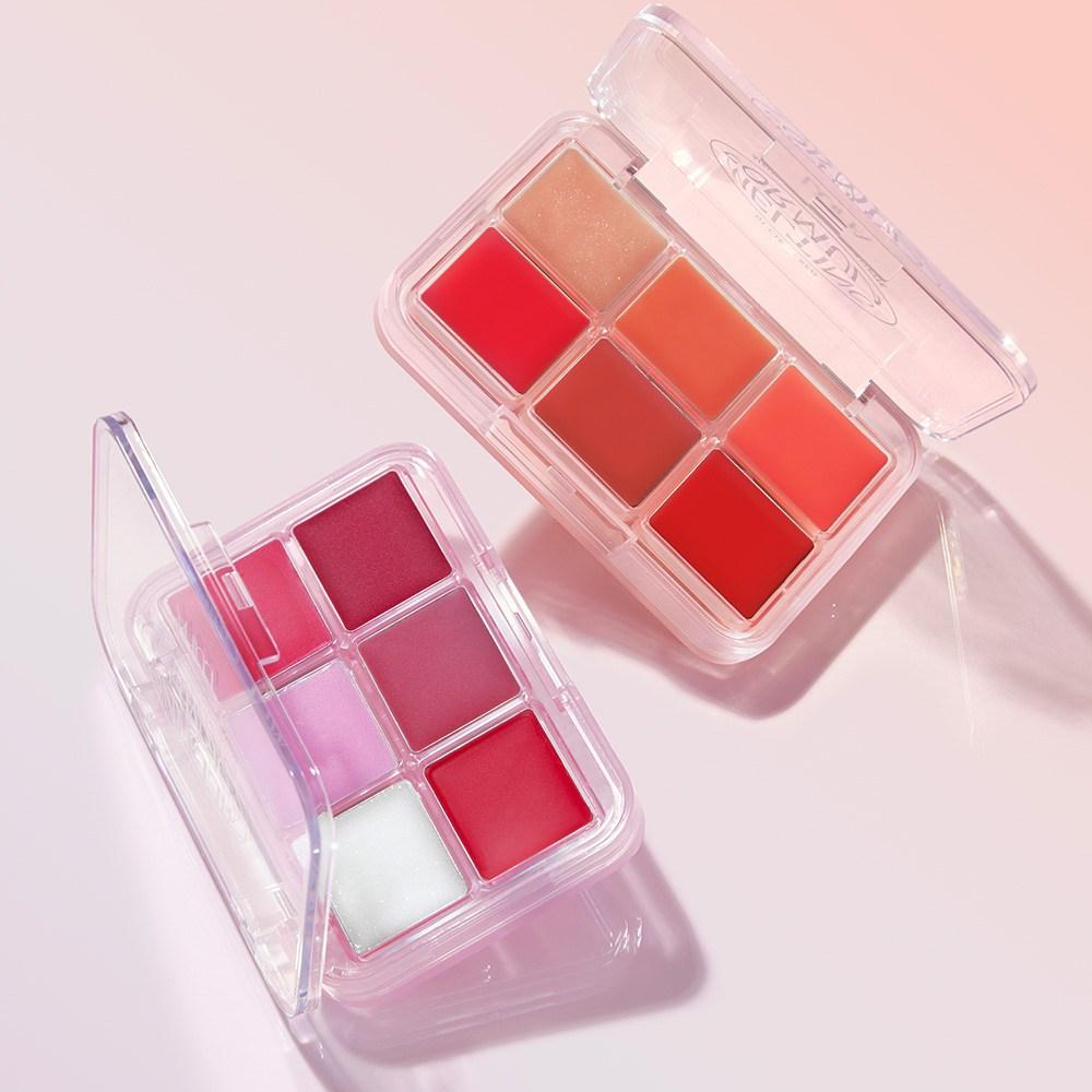 Luna Палитра для губ Melting Formula, 02 Pink Mauve, 3 шт.