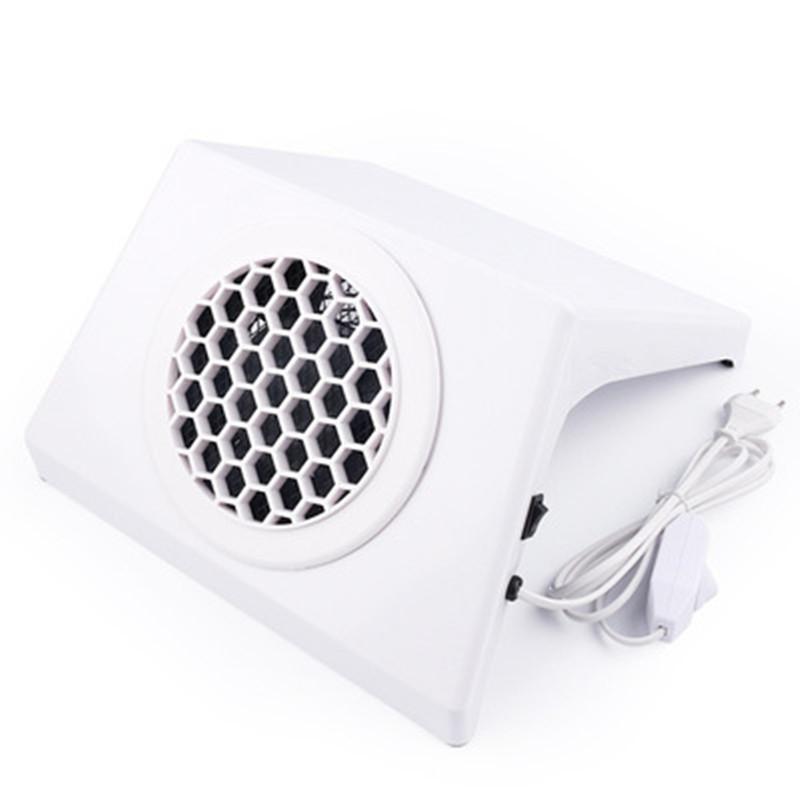80W Nail Vacuum Cleaner Manicure Dust Collector Adjustable Speed Desktop Vacuum Cleaner