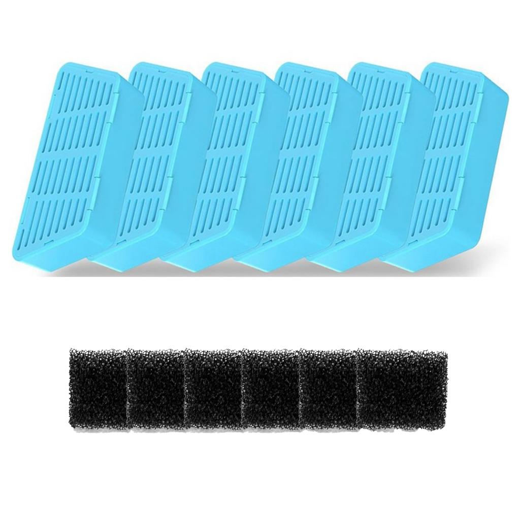 Сменные фильтры и губки для автоматического фонтана для воды для кошек, работающего от батареек, аксессуары для диспенсеров для воды для домашних животных