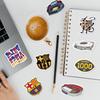 100 шт. Серия граффити ФК «Барселона» Наклейки для мобильных телефонов и компьютеров, Водонепроницаемые декоративные наклейки, Креативные канцелярские наклейки для DIY