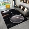 3D Drum Kit Music Instruments Area Large Carpet Rug for Home Living Room Bedroom Doormat DecorArea Rug Carpet Non-slip Floor Mat