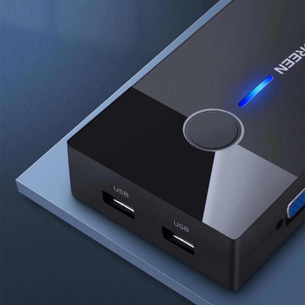 Ugreen 30357 Kvm Switch - Black