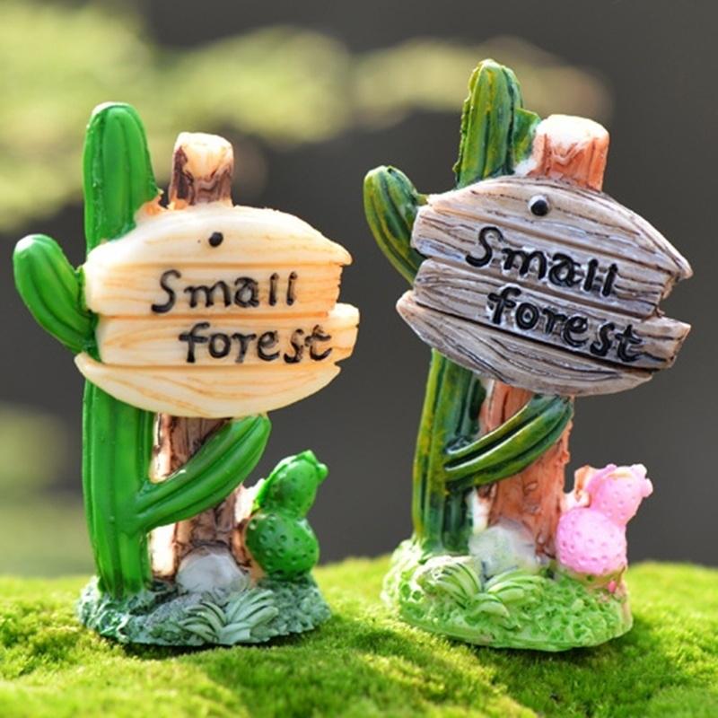Moss Micro Landscape Resin Succulent Cactus Ornaments