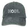 Кепка-бейсболка Doge Hodl Белая Мужские Кепки Женские Козырек Защита Snapback Dogecoin Криптовалютные Майнеры Мем-Кепки