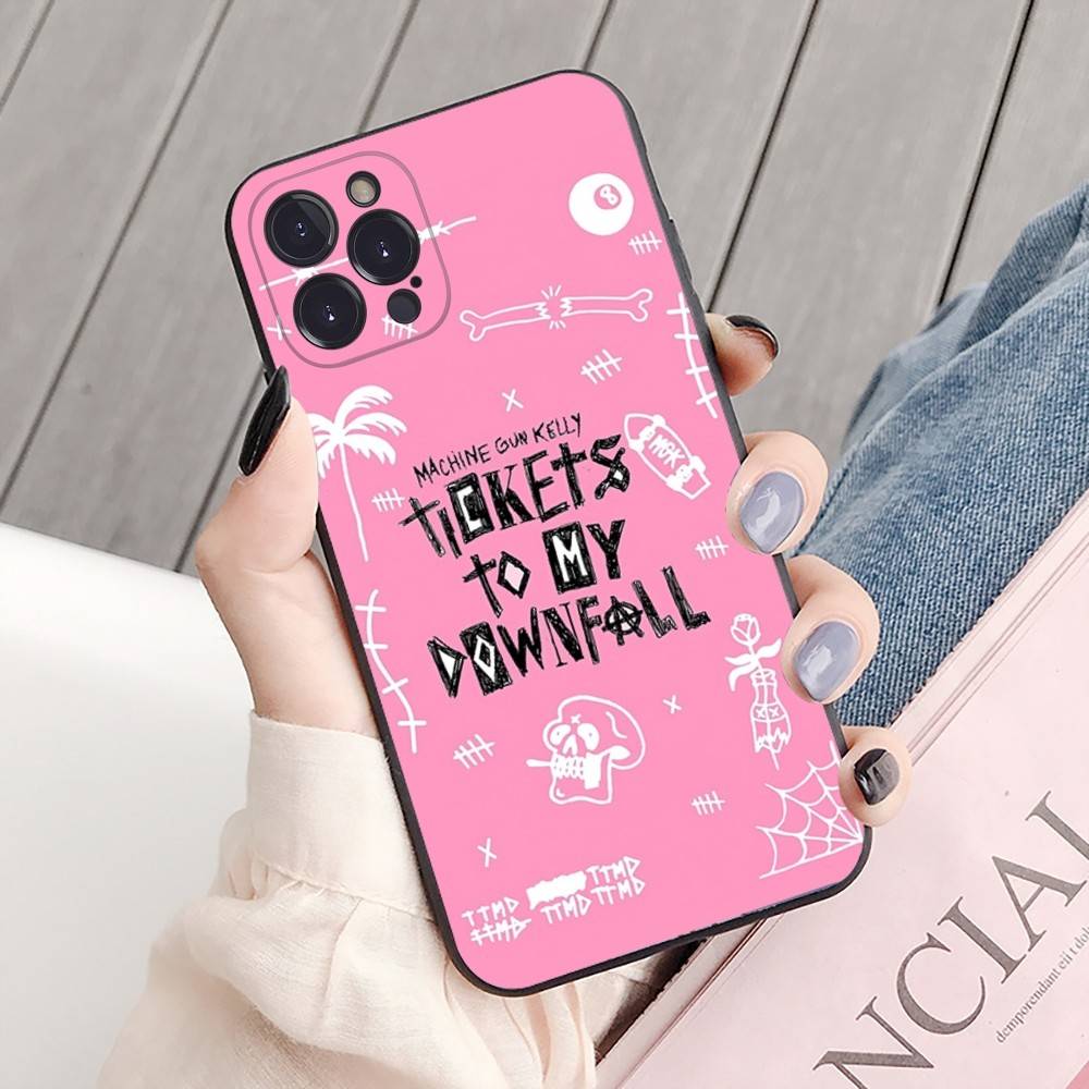 MGK M-Machine Gun Kelly Phone Case For IPhone 16 15 8 7 6 6S Plus X SE XR XS 14 11 12 13 Mini Pro Max Mobile Case
