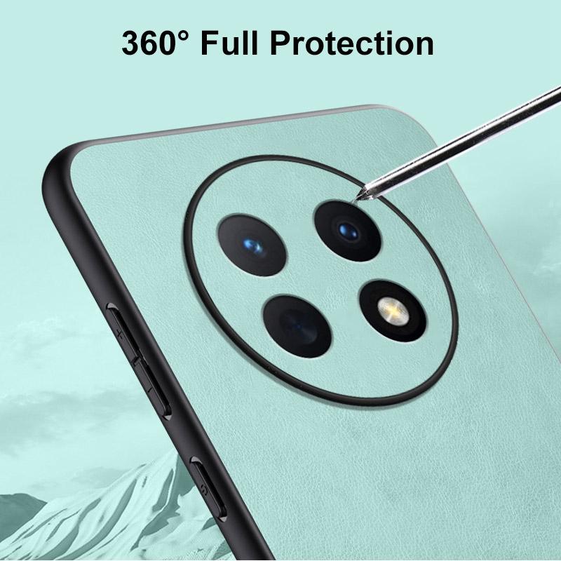 Luxury PU Leather Case For Huawei Nova Y91 Back Cover Silicone Shockproof Full Protection Phone Case For Huawei NovaY91 Coque