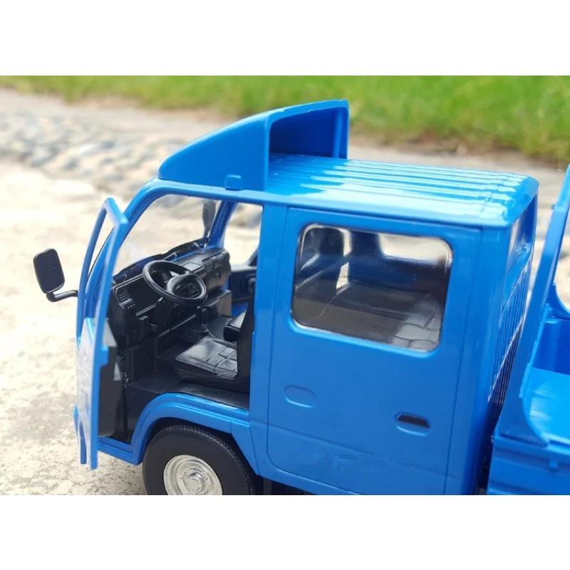 1/32 ISUZU NHR Alloy Car Model Diecasts Metal Dump Truck Vehicles Model Sound and Light Simulation Collection Childrens Toy Gift