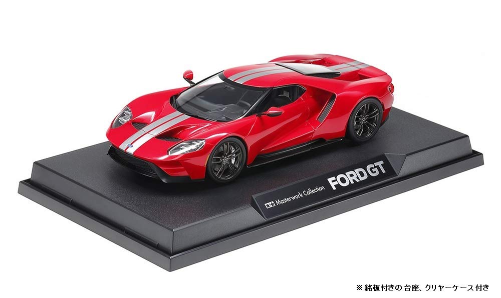 Коллекция мастеров Tamiya Ford GT, окрашенная в красный цвет, полная модель 21168 1/24 № 168
