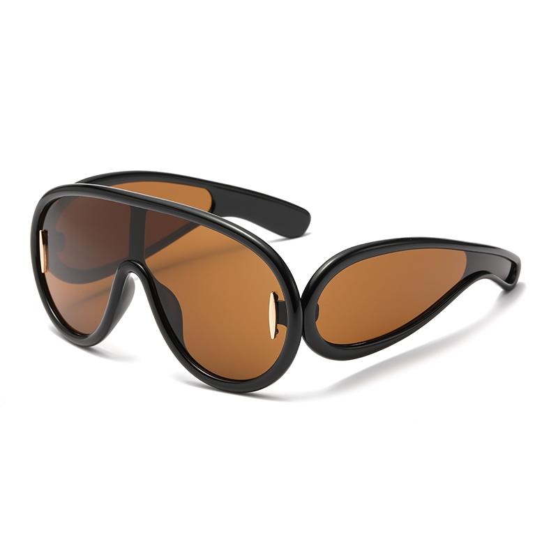 Новые солнцезащитные очки INS с интегрированной большой оправой, персонализированные модные спортивные очки для велоспорта