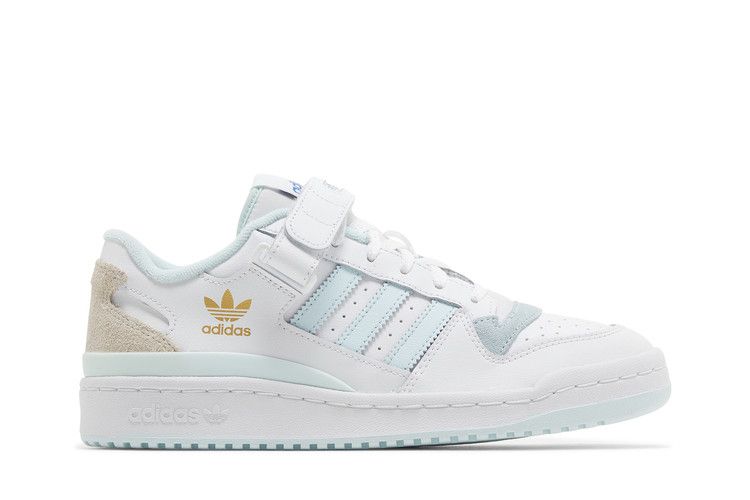 Kids' Sneakers Adidas Forum Low Big Kid 'White Almost Blue'