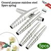 5/10 шт., сменные пружины для садового секатора, металлические секаторы, ножницы, машинки для стрижки, запасные пружины для садового инструмента для прививки