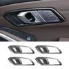 For BMW 3 Series G20 G28 - Carbon Fiber Door Handle Bowl Cover Trim Decoration Sticker Interior Accessories