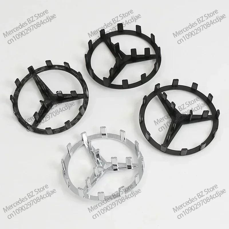 52/57mm ABS Car Steering Wheel Emblem with Pins Cover for Mercedes Benz AMG A63 W166 W212 W213 W246 W176 W177 W205 C180 C63 W167 OP1