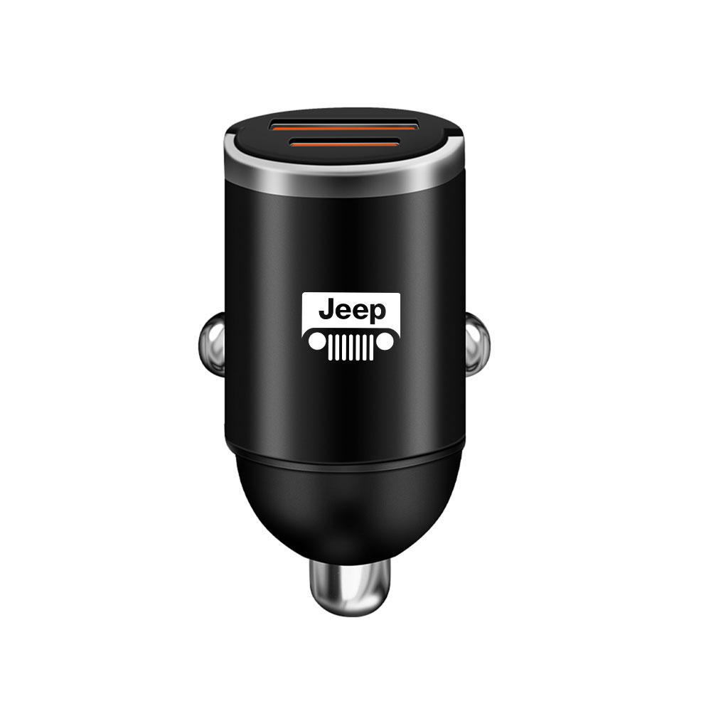 Car Charger Fast Charging Cigarette Lighter Adapter ONE-TO-TWO Charger For Jeep Grand Cherokee Wrangler Renegaed Compass Patriot ANP1