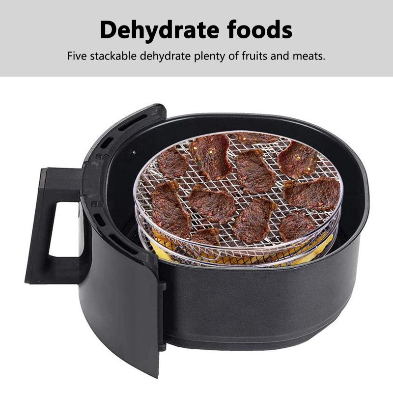 3-слойная стойка для обезвоживания фритюрницы, штабелируемая, экономящая пространство, нержавеющая сталь 304 для скороварок