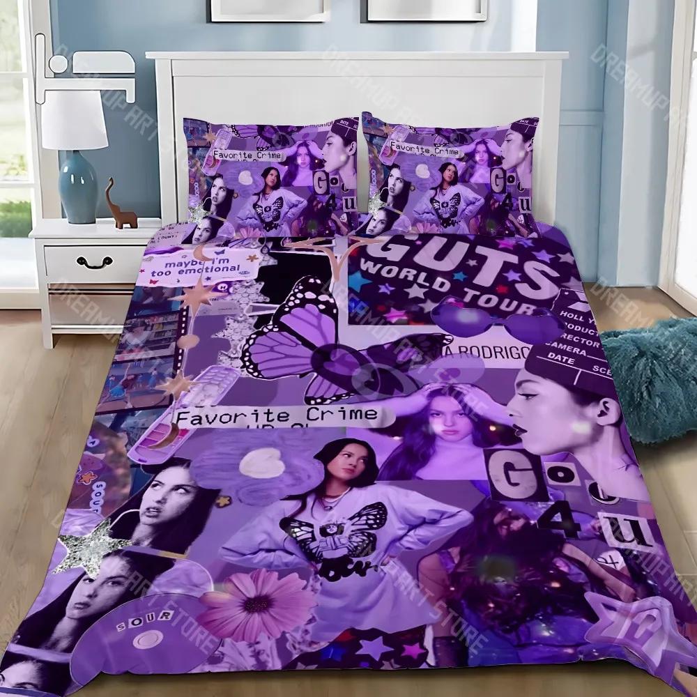 Duvet Cover Pillowcase Bedding Set Adult Boy Girl R-Rodrigos Bedroom Decoration Children O-Olivias Gift Single Double Large Size