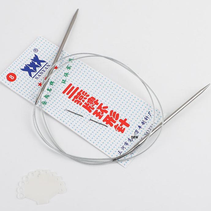 Набор circular knitting and crochet needles Sanyan из нержавеющей стали