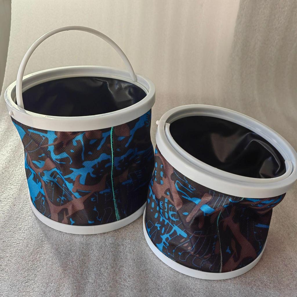 Portable Outdoor Folding Canvas Fish Bucket