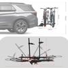 Крепление на фаркоп для велосипедов грузоподъемностью 200 фунтов для 2 электровелосипедов, платформа, подходит для 2-дюймового приемника, совместимо с фэт-байками и подставкой