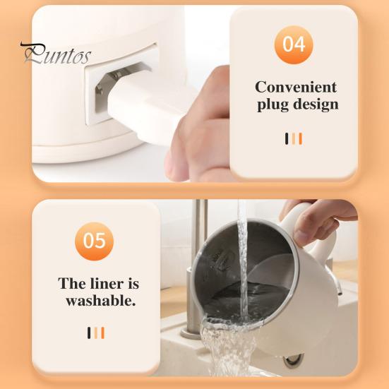 800 мл складной дорожный электрический чайник двухслойный дизайн быстрый нагрев защита от перегрева 600 Вт водонагреватель маленький чайник