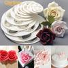 6 Pcs Fondant Cake Sugarcraft Rose Flower Cookie Mold