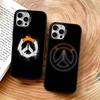 G-Game O-Overwatch Чехол для телефона для iPhone 17,16,15,14,13,12,11 Plus,Pro Max,XS,Разноцветный Серебристый Черный Чехол