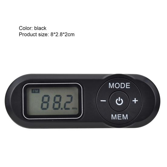 HRD-727 DSP FM Мини Дизайн ABS Радио Портативное Ретро Цифровой Дисплей Радио