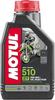 Моторное масло Motul 510 2T для двухтактных мотоциклов (Смешанный/Раздельный), Синтетическое, Оригинальное, 1 л